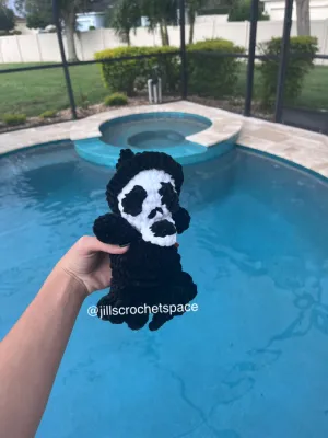 Ghost face plushie