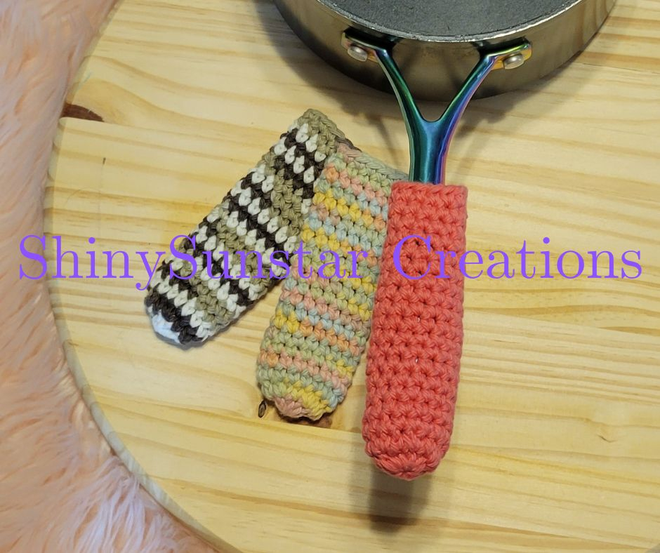 Crochet Frying Pan Handle Cover 