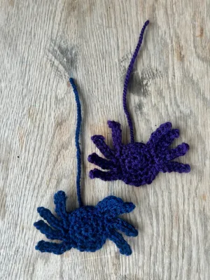 Crochet Spider Applique