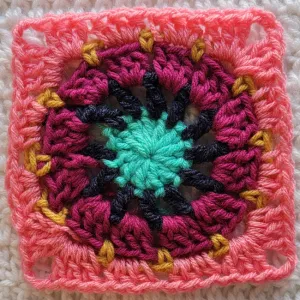 Golden Circle Granny Square