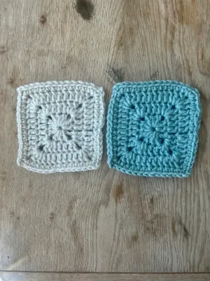 Crochet Square Coaster