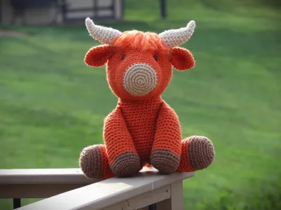 Highland Cow Amigurumi