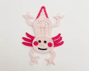 Alexa The Axolotl - Axolotl Applique