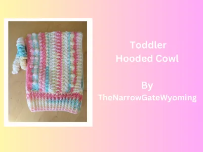 Toddler Hooded Cowl