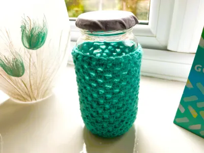 Not So Granny Jar Cosy