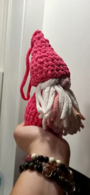 Mini  crochet gnome