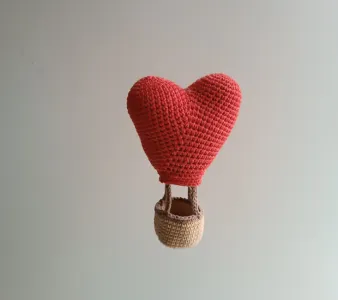 Crochet pattern Heart Ballon