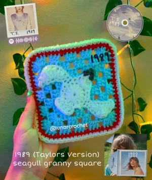 Taylor Swift- 1989 Seagull Granny Square