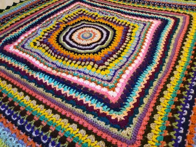 Kaleidoscope Afghan