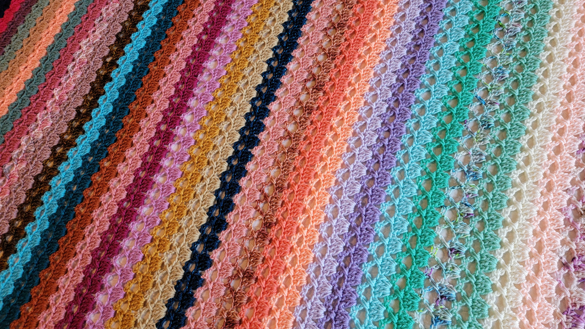 Free Crochet Pattern: Ritzy Ripple Blanket! – crochetmelovely