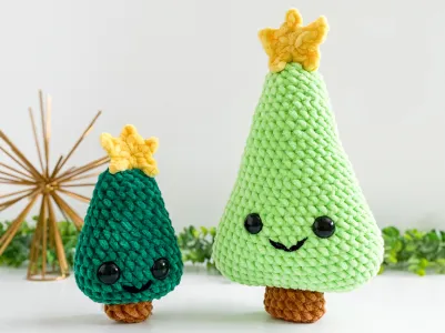 Bundle: Christmas Trees Plush Patterns