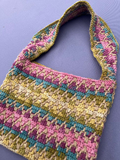 Free Pattern: Chroma Crochet Bag