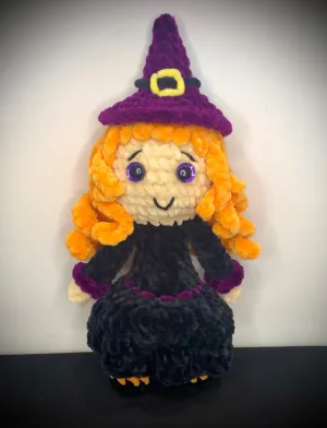 Winnie Witch Low Sew Crochet Pattern