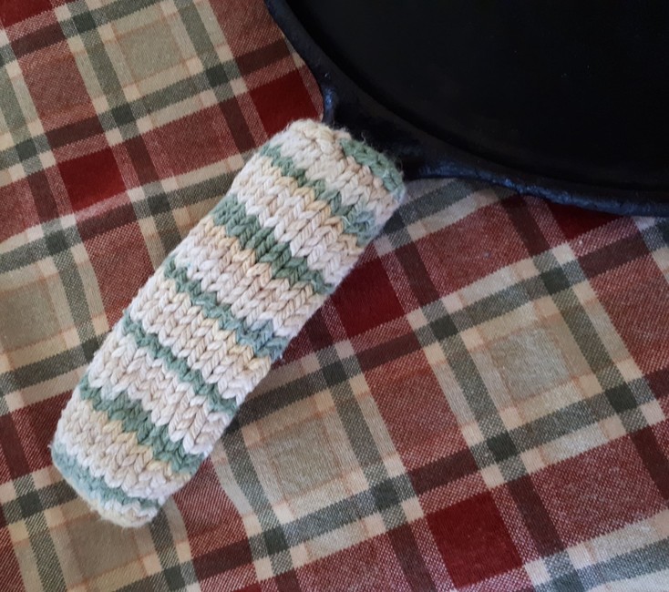 Crochet Frying Pan Handle Cover 