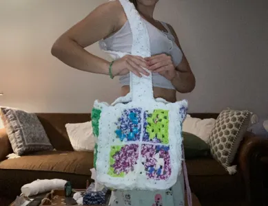 Granny Square Patchwork Bag