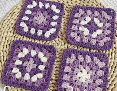 Classic Granny Square Crochet Pattern II