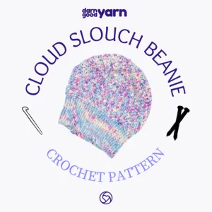 Cloud Slouch Beanie (Crochet)