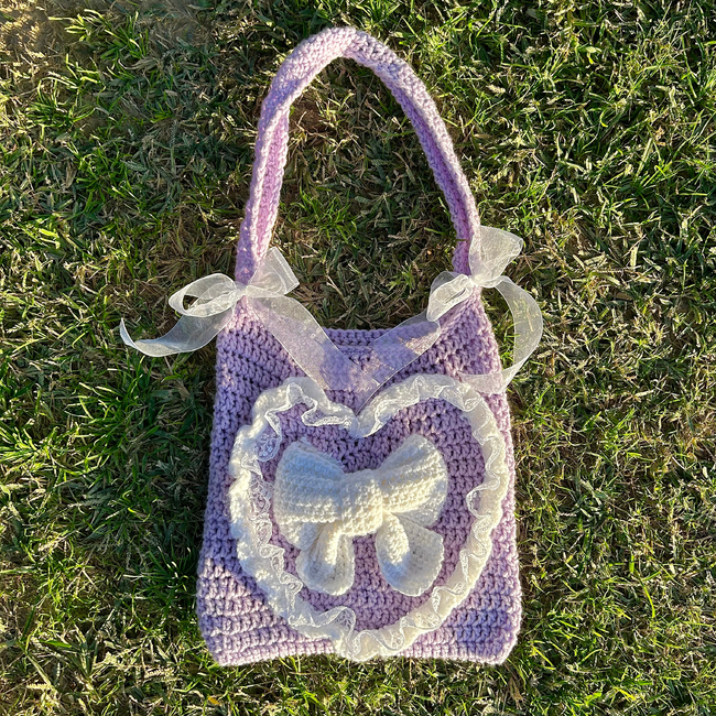 mermaid coquette tote bag