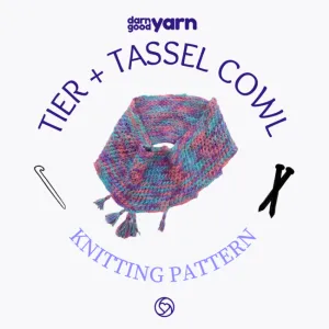 Tier + Tassel Cowl (Knit & Crochet)