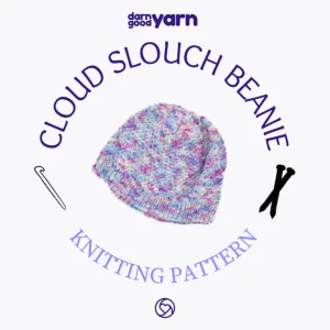 Cloud Slouch Beanie (Knit)