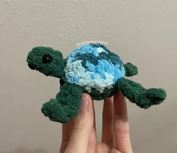 No-Sew Baby Turtle Crochet Pattern