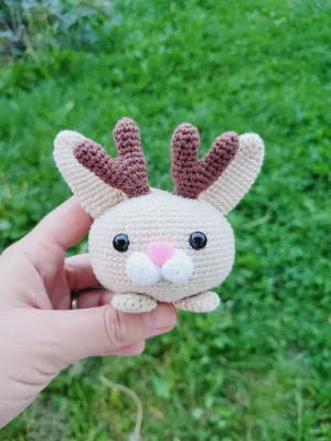 Bubble Jackalope Amigurumi: Whimsical Crochet Pattern