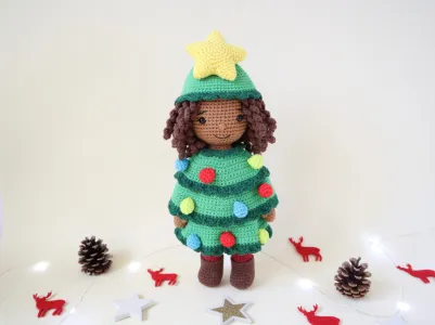 Ivy the Christmas Tree Doll