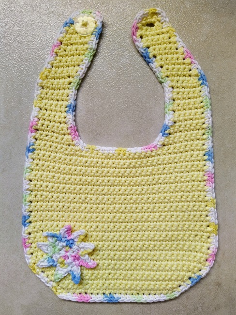 Sunshine Bib: Crochet pattern | Ribblr