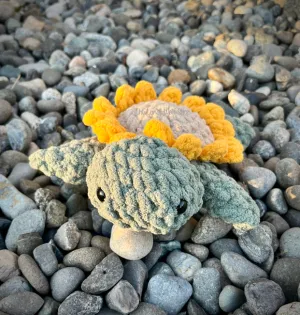 Sunflower Turtle Crochet Pattern