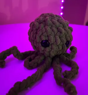 Octopus keychain