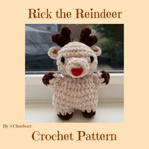Rick the Reindeer Crochet Pattern