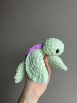 Turtle Amigurumi Pattern Myrtle the Turtle english PDF Turtle