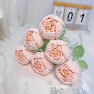 How to Crochet Rose in Bud