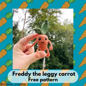 Freddy the leggy carrot