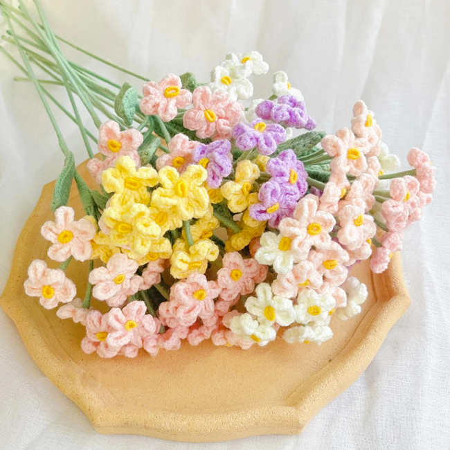 Crochet Flower Bouquet-Midsummer Night