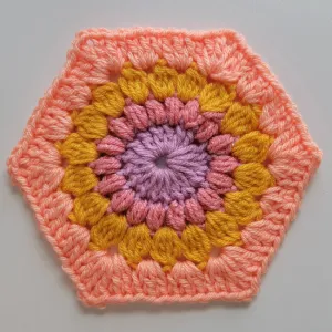 Sunburst Hexagon