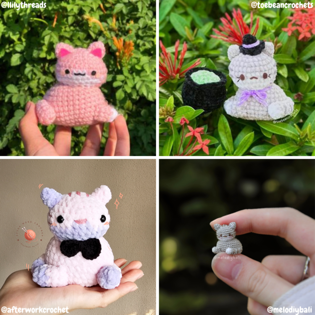 Crochet Tabby Cat - Sew Crafty Crochet