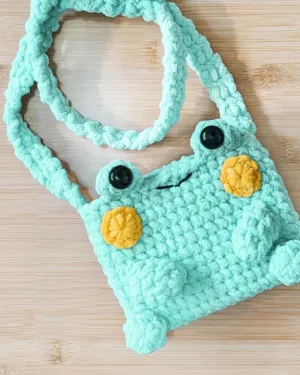 Froggy Plushie Phone Bag