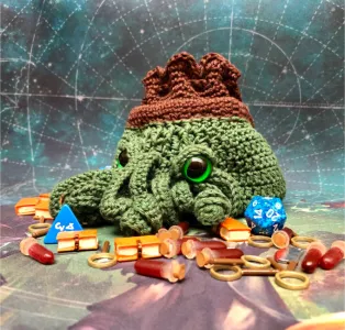 Cthulhu dice bag / Chaos token bag