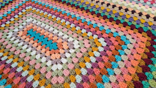 Peppy Rectangle Blanket