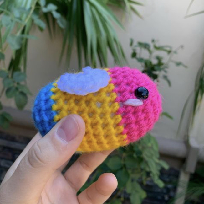 Crochet Pride Bees Toys Toys & Games etna.com.pe