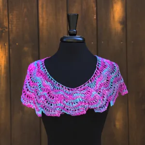 Fan Shell Shawlette (Crochet)