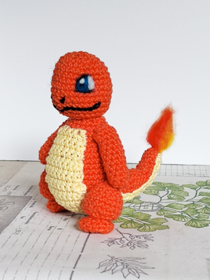 Charmander - Pokémon | Crochet Pattern | Amigurumi Tutorial PDF in English  | AmiguWorld