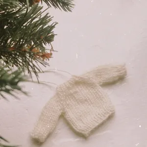 Tiny Sweater Ornament