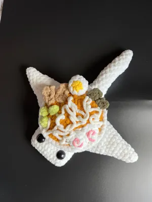 Puddles the Melting Snowman: Crochet pattern