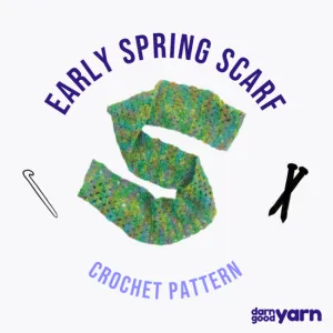 Early Spring Scarf (Crochet)