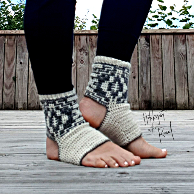 Yoga Crochet Socks