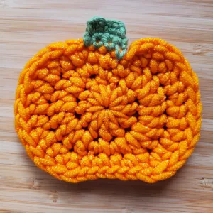 pumpkin dish scrubby