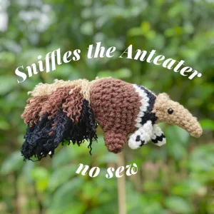 Sniffles the Anteater (no sew)