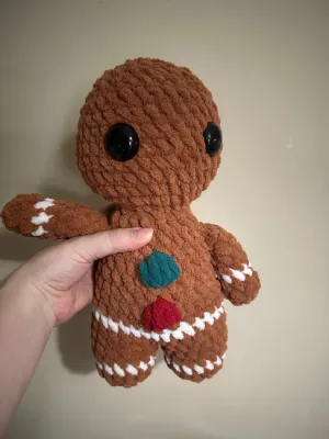 No Sew Gingerbread Man